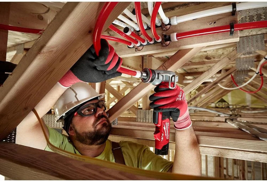 2532-22 M12 FUEL Cordless 3/8 in. - 1 in. PEX Expansion Tool Kit with (2) 2.0 Ah Batteries, (3) Rapid Seal Expansion Heads