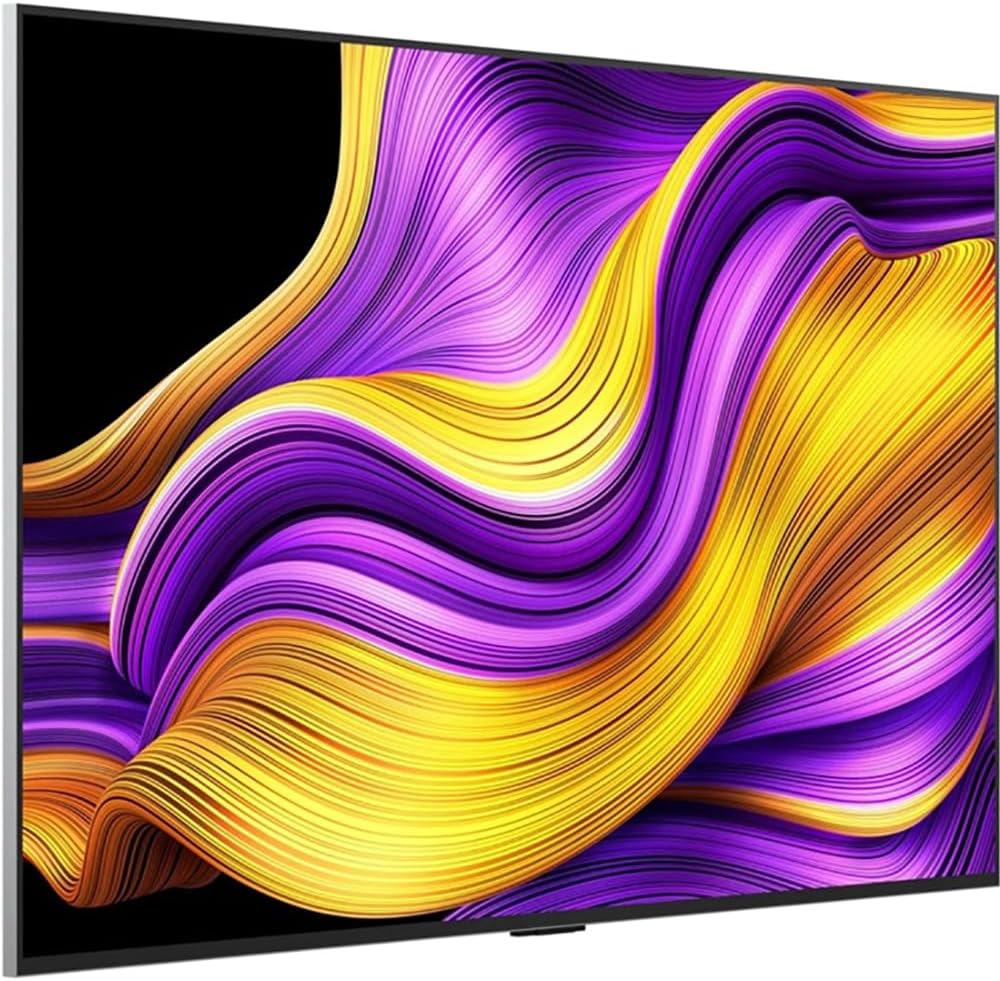 LG 55 Inch G5 Series OLED evo 4K UHD Smart webOS TV with One Wall Design (2025) (Renewed) Bundle with Deco Gear 6FT HDMI 2.0 Cable and CPS Exclusive 26 Month Protection Pack (BEACH-CPS-26M3500)