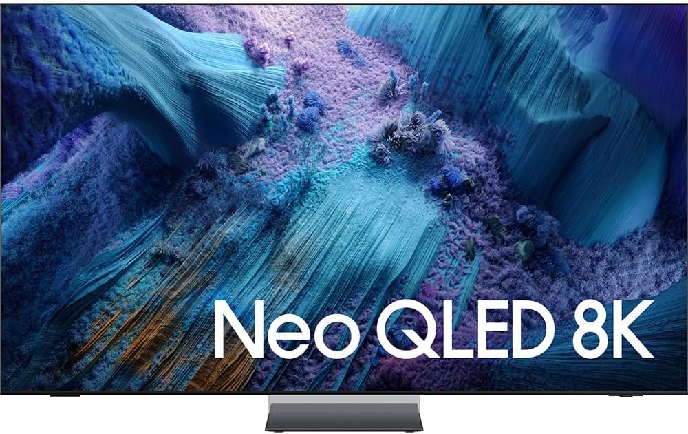 Samsung 65' Neo QLED 8K QN990F Vision AI Smart TV (2025) Bundle w/Tech Smart USA Premiere Movies Streaming 2020, 4K HDMI Cable & Deco Gear CPS Exclusive 26 Month Protection Pack (BEACH-CPS-26M6000)