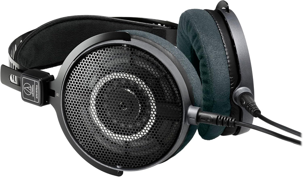 Audio-Technica ATH-R70xa Professional Over-Ear Open-Back Reference Headphones (Renewed)