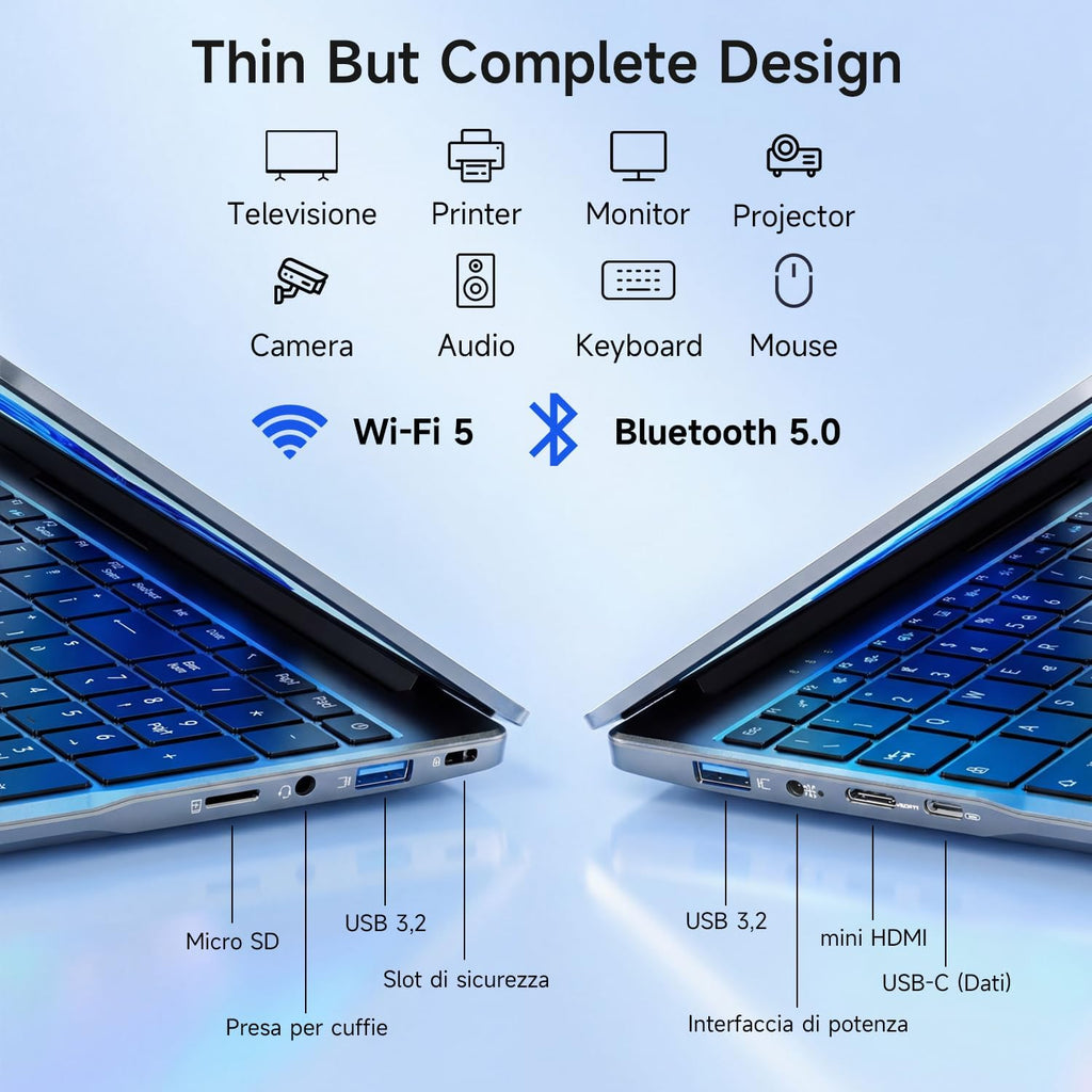 Bmax 15.6' Laptop, Intel 12th Gen N95 (Up to 3.4GHz), 12GB LPDDR5 RAM, 512GB SSD, Windows 11 Pro Business Computer, 180° Lay-Flat FHD IPS, Webcam with Privacy Shutter, Numeric Keypad, Type-C