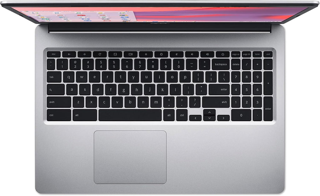 acer Chromebook 315 CB315-3H-C19A Laptop Intel Celeron N4000 15.6 HD (1366 x 768) Display | 4GB LPDDR4 | 64GB eMMC | Intel Wireless 802.11ac Gigabit Wi-Fi | Chrome OS | Sleeve | Pure Silver