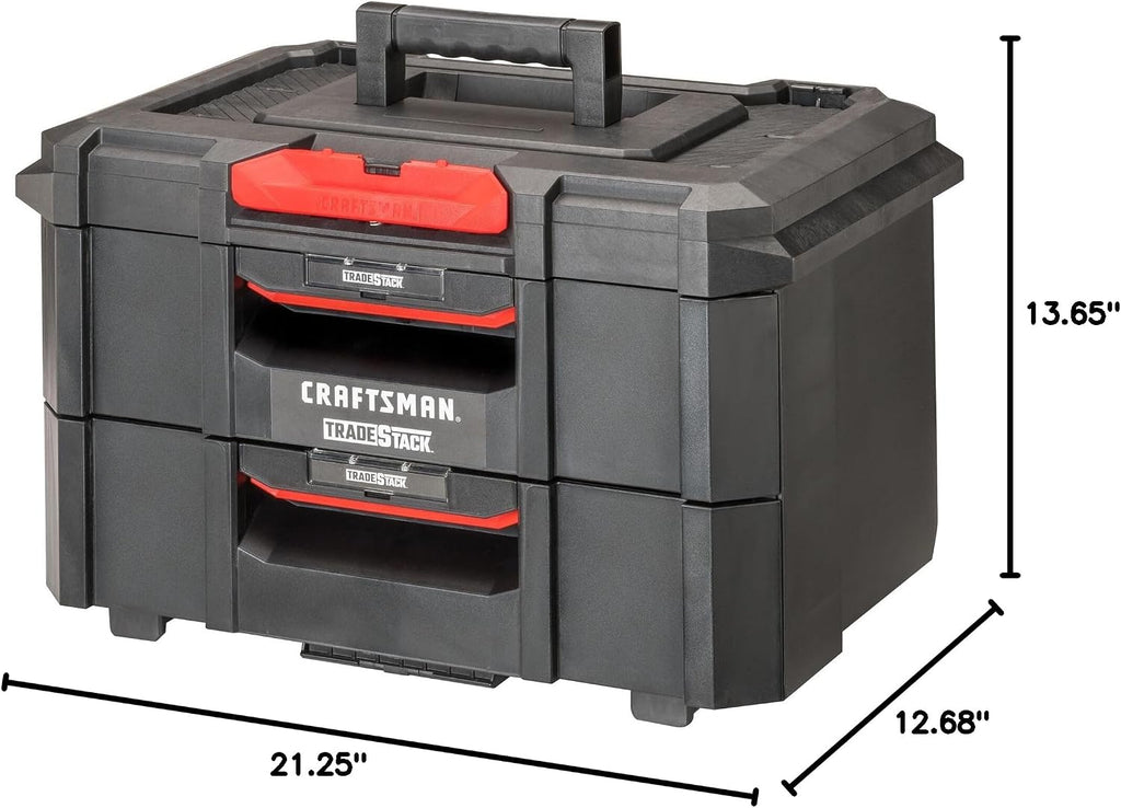 CRAFTSMAN TRADESTACK Tool Box, Tool Organizer, Drawer Unit (CMST21404)