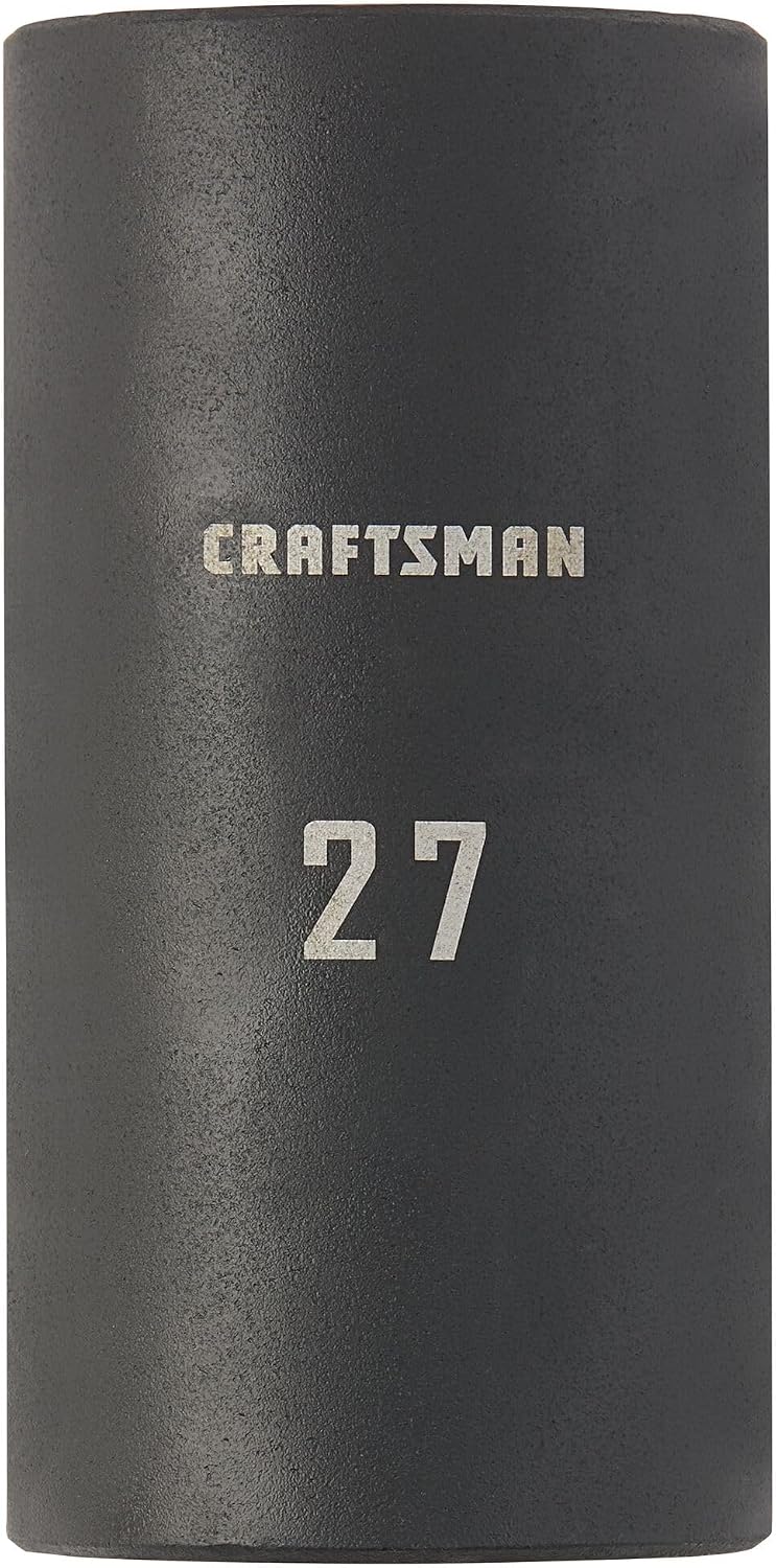 CRAFTSMAN Mechanic Tool Set, Impact Socket Set, SAE/Metric, 1/4' 3/8' and 1/2' Drive, 130-piece Master Set (CMMT17901)