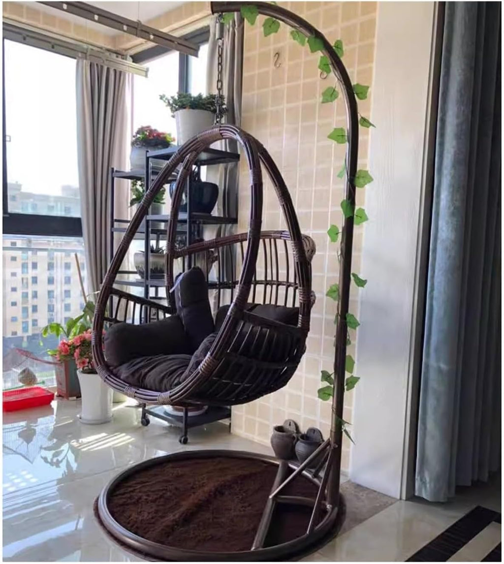 Wicker Chairs Hanging Chair Space Basket Indoor and Outdoor Balcony Rocking Chair Hammock Swing Basket Patio Chair