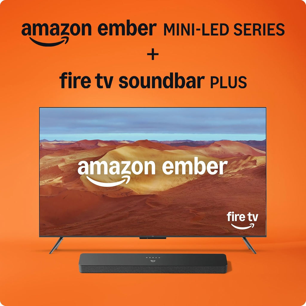 Amazon Ember 65' Mini-LED Series with Fire TV Soundbar Plus