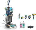 Shark CarpetXpert HairPro | Upright Carpet, Area Rug & Upholstery Cleaner | StainStriker Handheld Tough Stain Remover & Onboard Self Clean | Pet Hair Pickup & Odor Removal | 5 Tools | Navy | EX304