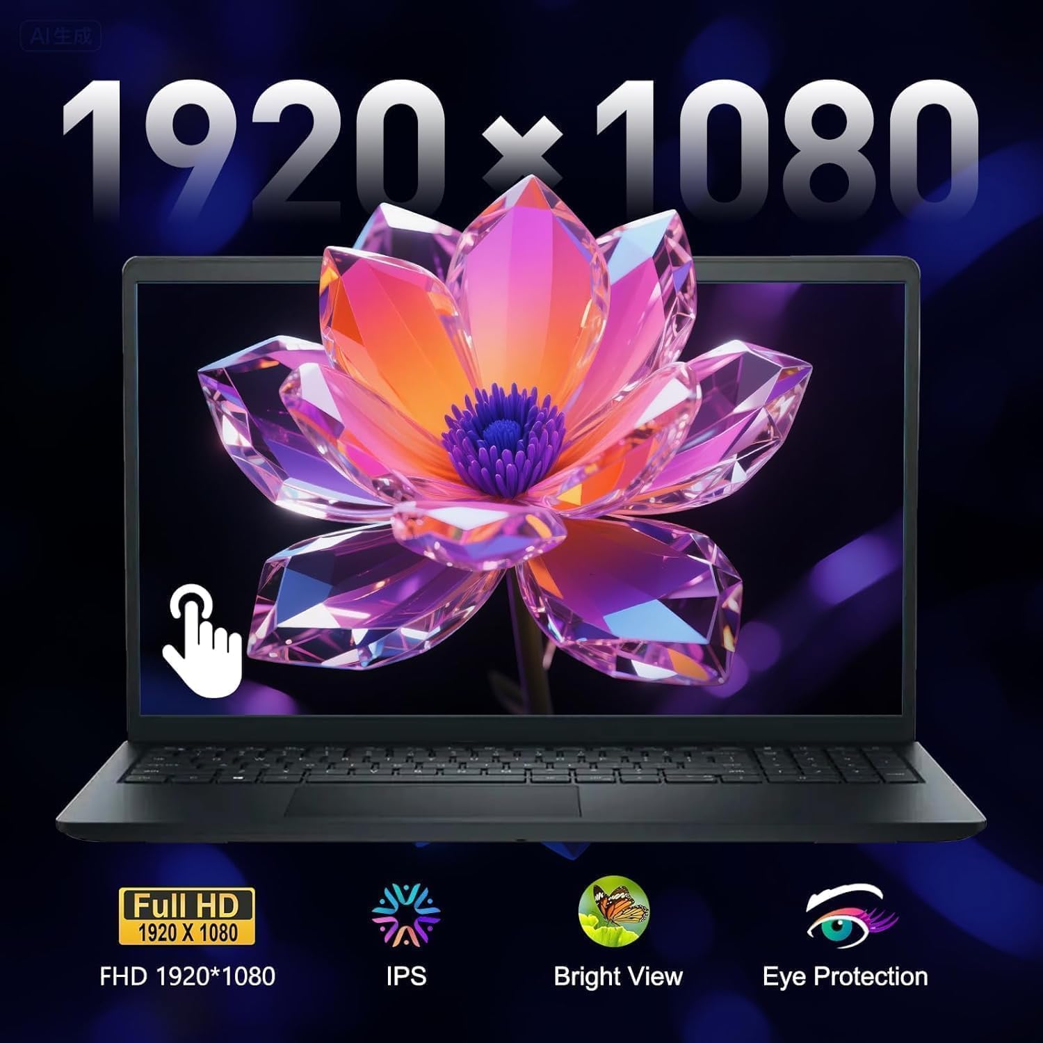 Dell Inspiron 15.6' FHD Touchscreen Laptop 2026 Edition, 13th Gen Intel Core i5 (Beat i7-1250U), 32GB RAM, 1TB Storage (512GB PCIe SSD + 512GB External), Windows 11, USB-C, w/WOWPC Bundle