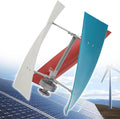 Wind Turbine Home Use Horizontal Generator Kits Blades with Controller to Charge Batteries Off Generator,3000W/5000W Silent Vertical Wind Turbine Generator, 12V 24V 48V Magnetic Levitation D