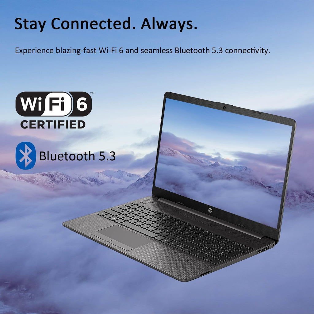 HP G9 Laptop, Intel Core i3-1315U Processor (Beats i7-1165G7), 15.6' FHD 1080p LED Display, SD Card Reader, RJ-45 Ethernet Port, Wi-Fi 6, Windows 11 Pro, WOWPC Recovery USB (16GB RAM | 1TB SSD)