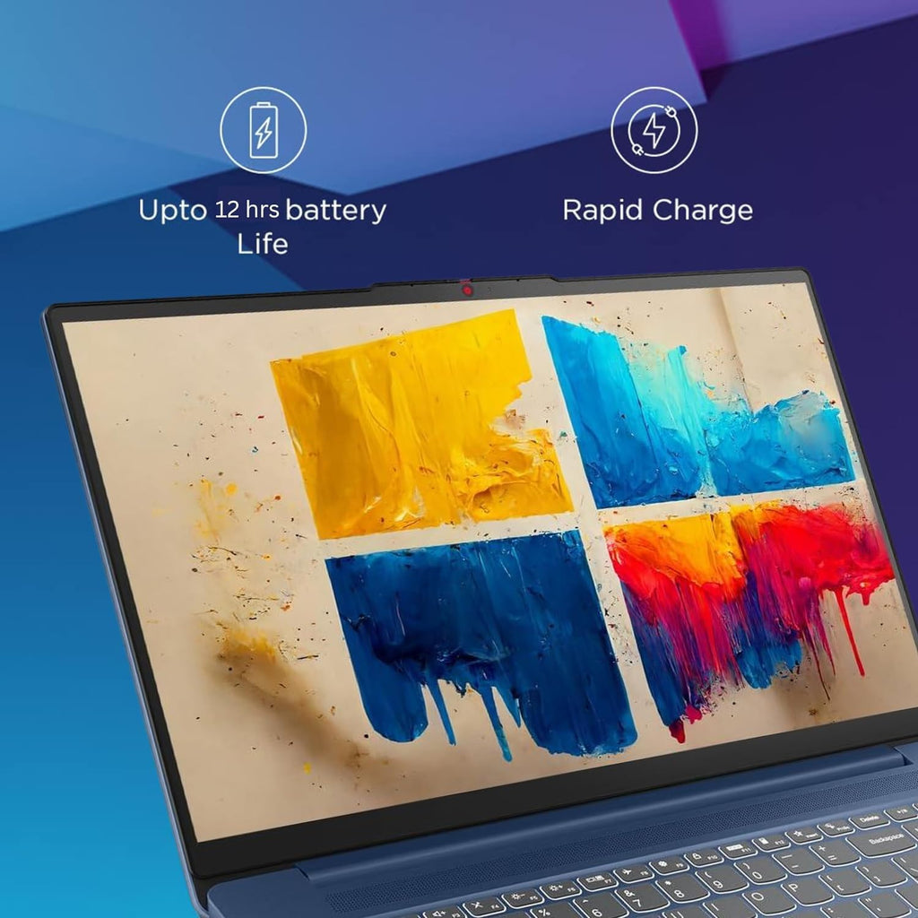 Lenovo IdeaPad 3 Laptop, 15.6' FHD Touchscreen, Intel Core i5-1155G7, 16GB RAM, 512GB SSD, Webcam, HDMI, Wi-Fi 6, Windows 11 Home, Blue
