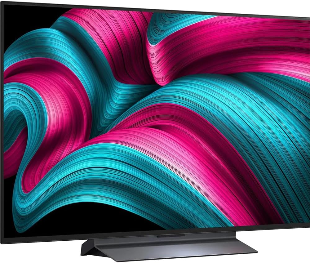 LG OLED48C5PUA 48 Inch Class C5 Series OLED evo 4K UHD Smart webOS TV 2025 (Renewed) Bundle with Deco Gear 6FT HDMI 2.0 Cable and CPS Exclusive 26 Month Protection Pack (BEACH-CPS-26M1500)