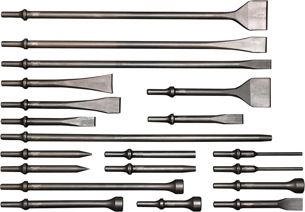Mayhew Tools 32090F Pneumatic Tool Set, 20-Piece, Black Oxide Finish
