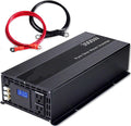 3000W LCD Display Pure Sine Wave Power Inverter Solar Generator Inverter Battery 12V/24V/36V/48VDC to 120V/220V/230VAC Converter(36V,120V)