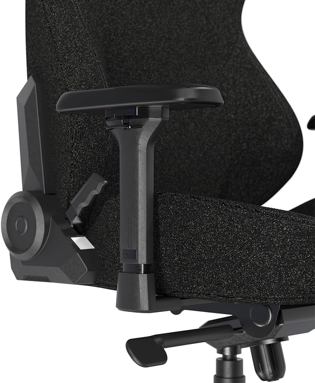 DXRacer Craft L Video Gaming Chair for Adults, Ergonomic Office Reclining Computer Chair with Magnetic Head Pillow and Lumbar Support, Racing Style Height Adjustable (Woven Fabric, Black)