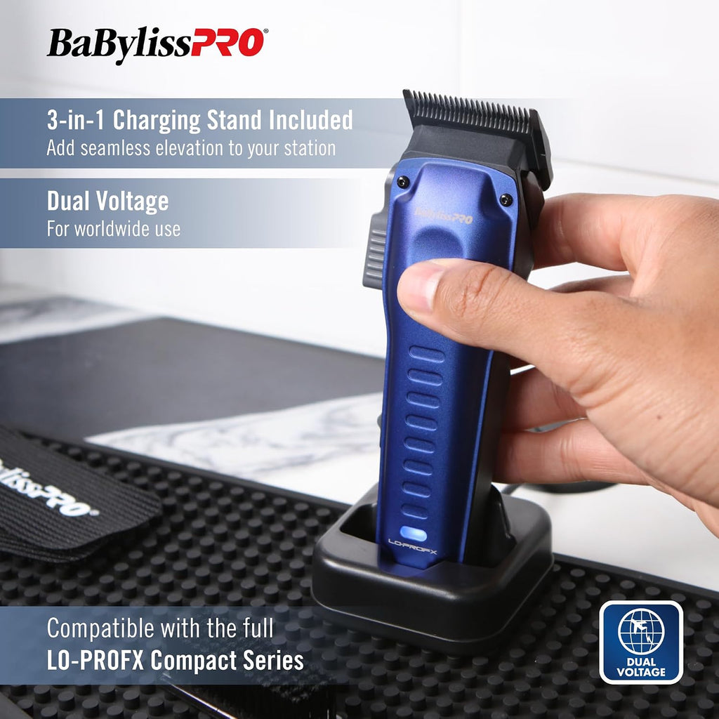 BaBylissPRO High-Performance LO-PROFX Compact Clipper for Hair