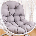 HUHJYUGE Hanging Basket Seat Cushion, Hanging Egg Chair Cushions, Hammock Chair Cushions, Thick Nest Back Pillow, Not-Slip, Washable, for Outdoor Patio Garden Swing Chair Cushion Seat Pads
