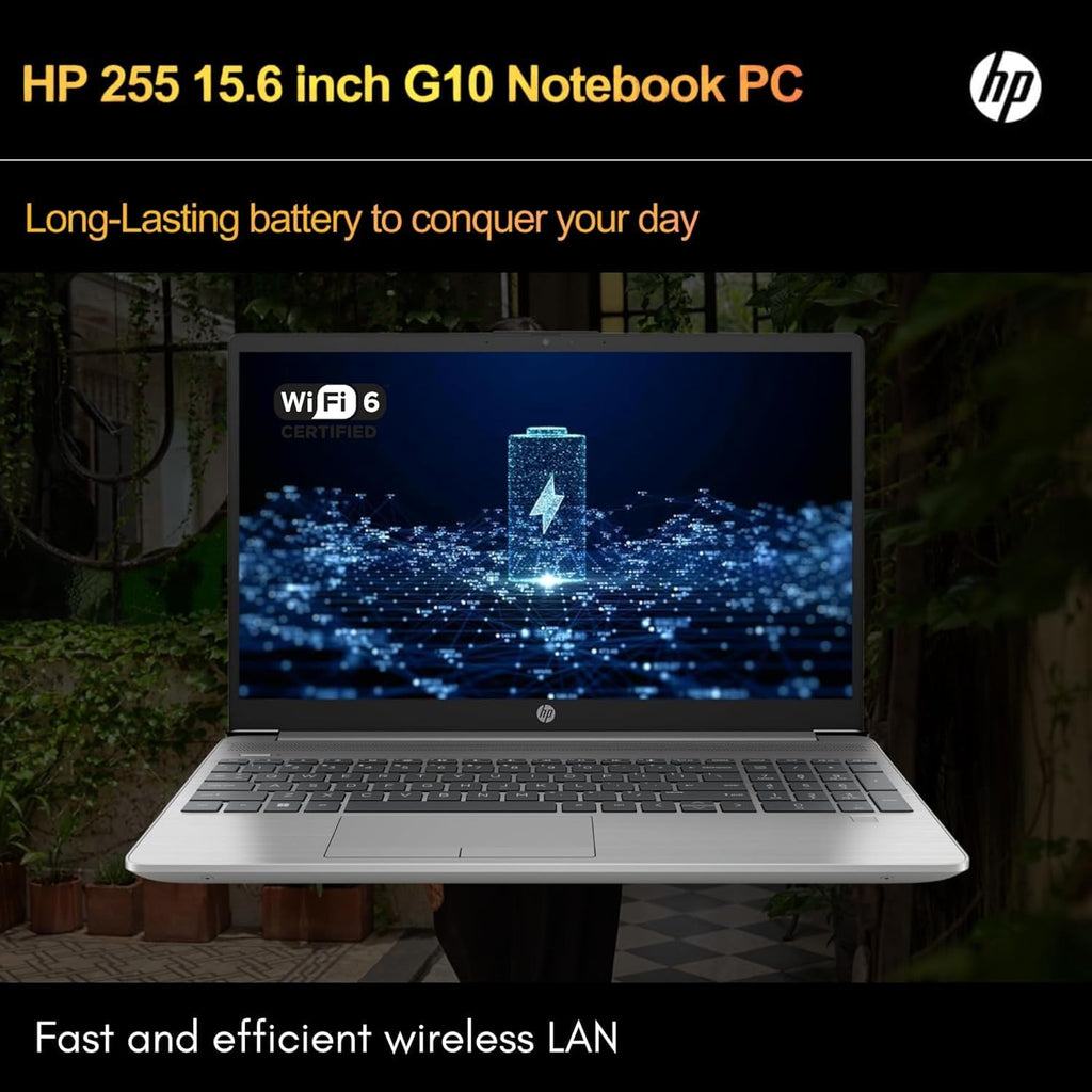 HP 255 G10 Laptop for Home or Work, 64GB RAM, 1TB SSD, 15.6' Full HD, Ryzen 3 7330U (Beat Intel i5-1135G7), HDMI, USB-C, Windows 11 Pro, Business and Fun Ready