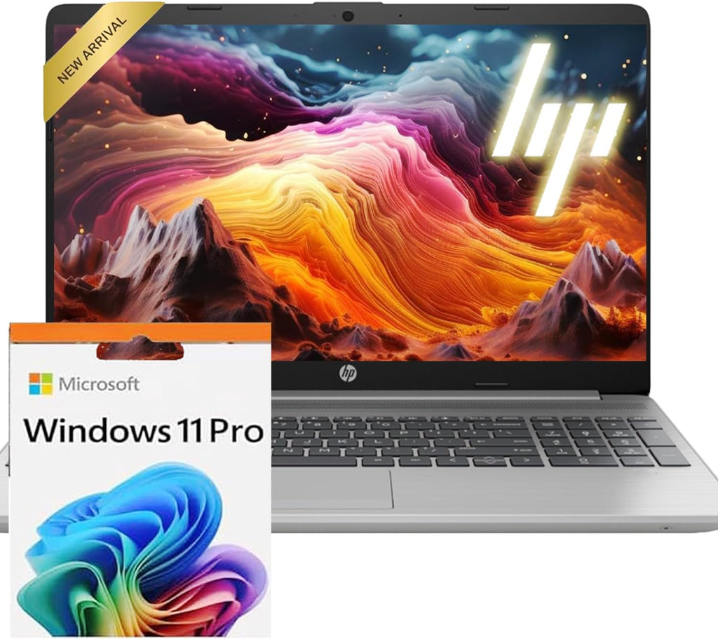 HP 255 G10 Laptop for Home or Work, 64GB RAM, 1TB SSD, 15.6' Full HD, Ryzen 3 7330U (Beat Intel i5-1135G7), HDMI, USB-C, Windows 11 Pro, Business and Fun Ready