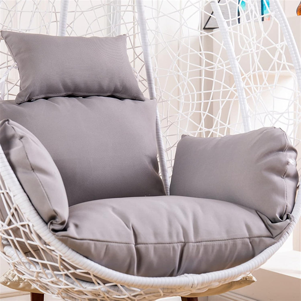 Wttfc Egg Chair Cushion Replacement, Outdoor Swing Chair Seat Cushion Replacement Cover, Washable Thicken Hanging Hammock Chair Cushion Only