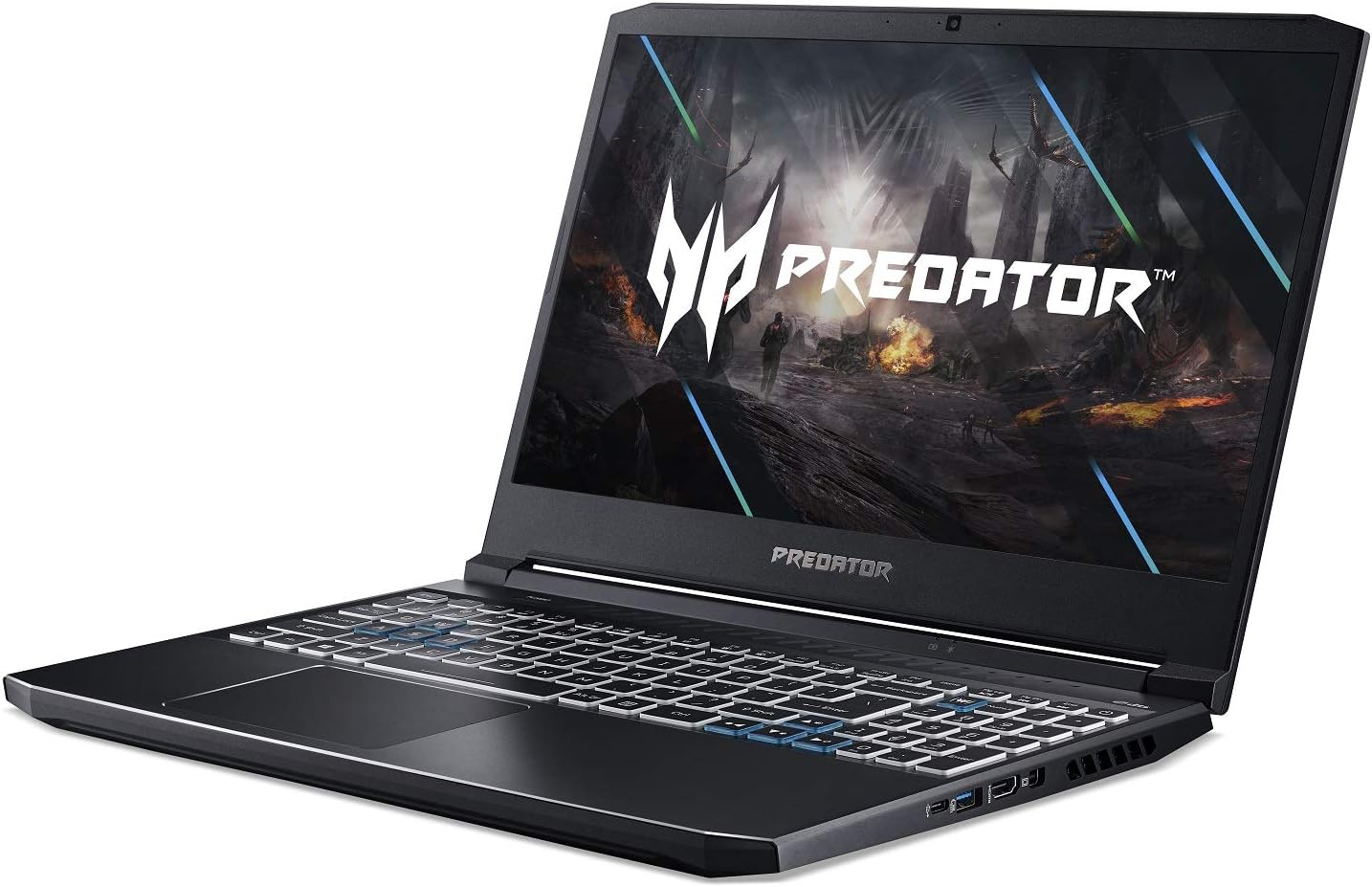 Acer Predator Helios 300 Gaming Laptop, Intel i7-10750H, NVIDIA GeForce RTX 3060 Laptop GPU, 15.6' Full HD 144Hz 3ms IPS Display, 16GB DDR4, 512GB NVMe SSD, WiFi 6, RGB Keyboard, PH315-53-71HN