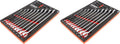 Sunex 9909 13 Pc. V-Groove SAE Wrench Set in EVA Foam 1/4'-1' (Pack of 2)