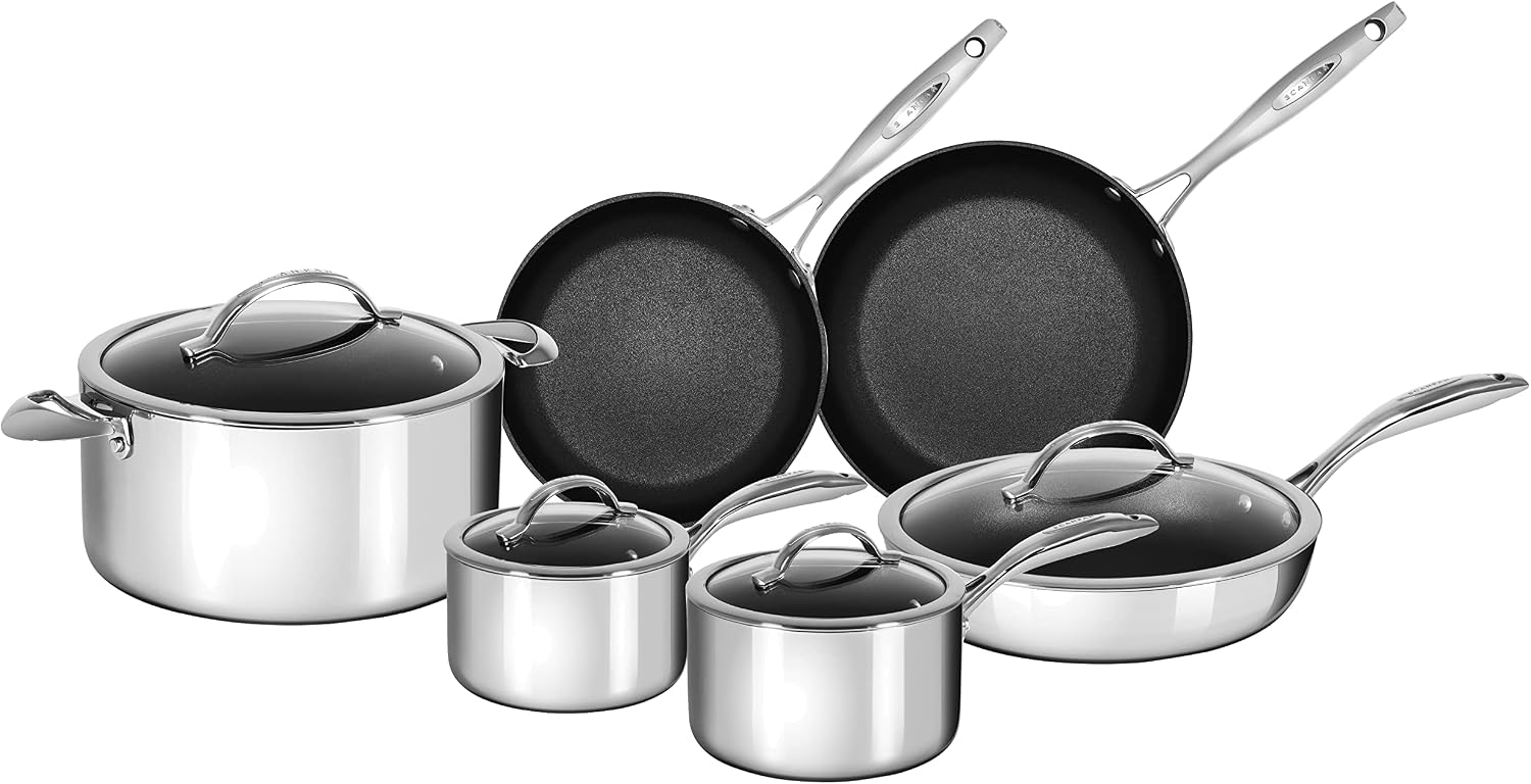 Scanpan HAPTIQ 10 Piece Cookware Set