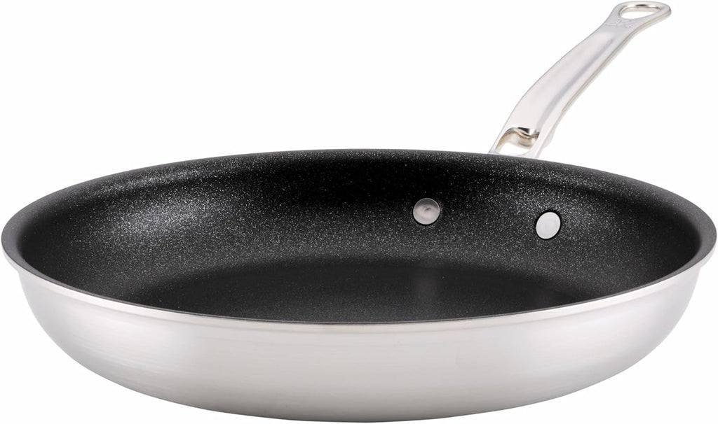 Thomas Keller Insignia by Hestan- TITUM Nonstick 11' Stainless Steel Frying Pan, Induction Cooktop Compatible, Made without PFOAs
