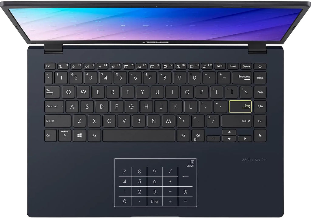 ASUS 14' FHD (1920 x 1080) IPS LED Laptop, Intel Pentium N6000, 4-core, 4GB Memory, 64GB eMMC, Star Black, Windows 11 Home, HDMI (Renewed)