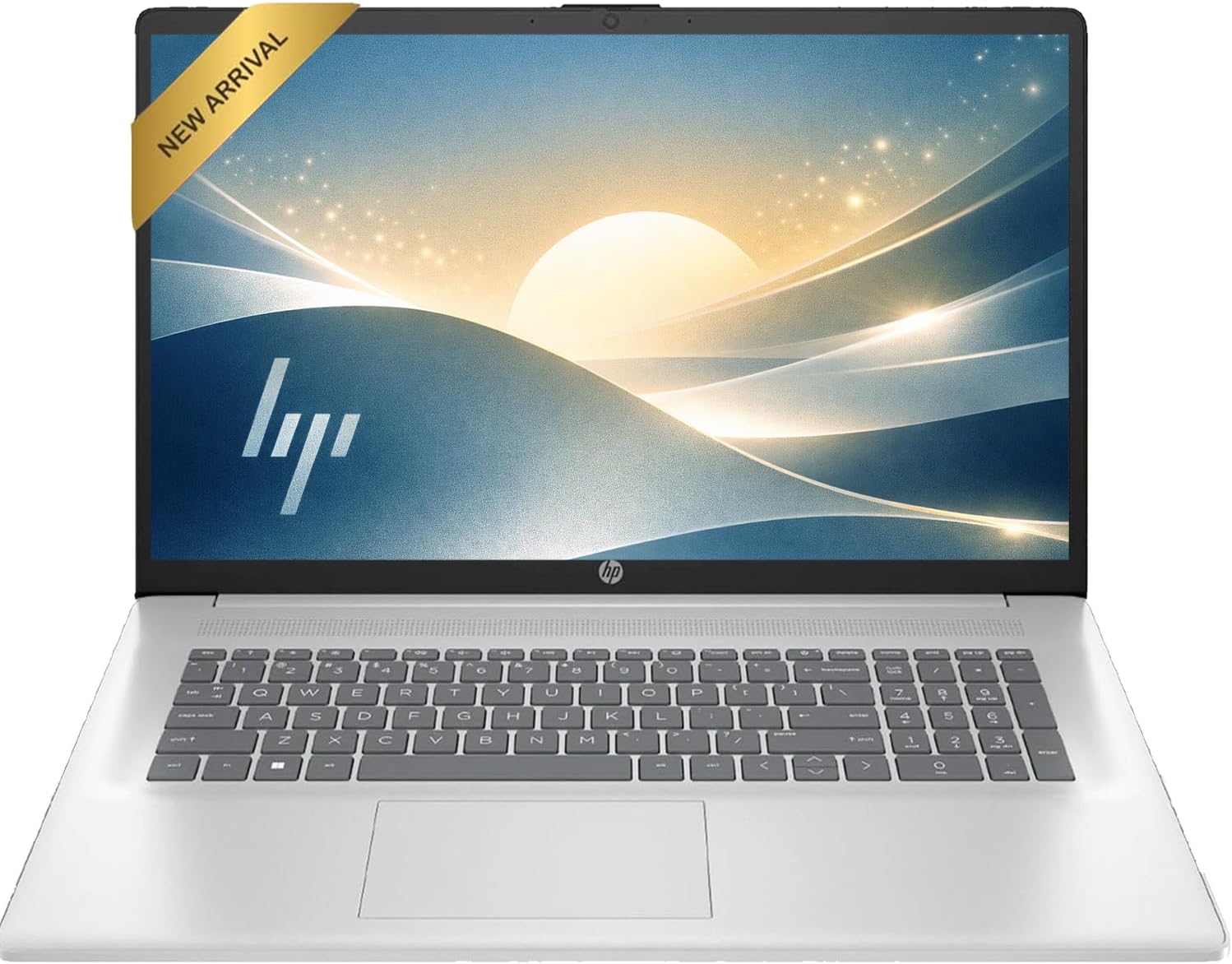 HP 17.3 inch Laptop with Lifetime Office 365 for The Web, Intel 13th 8 Cores i3 CPU (Beat 11th i5), 8GB RAM, 256GB SSD Storage, Windows 11, No Mouse