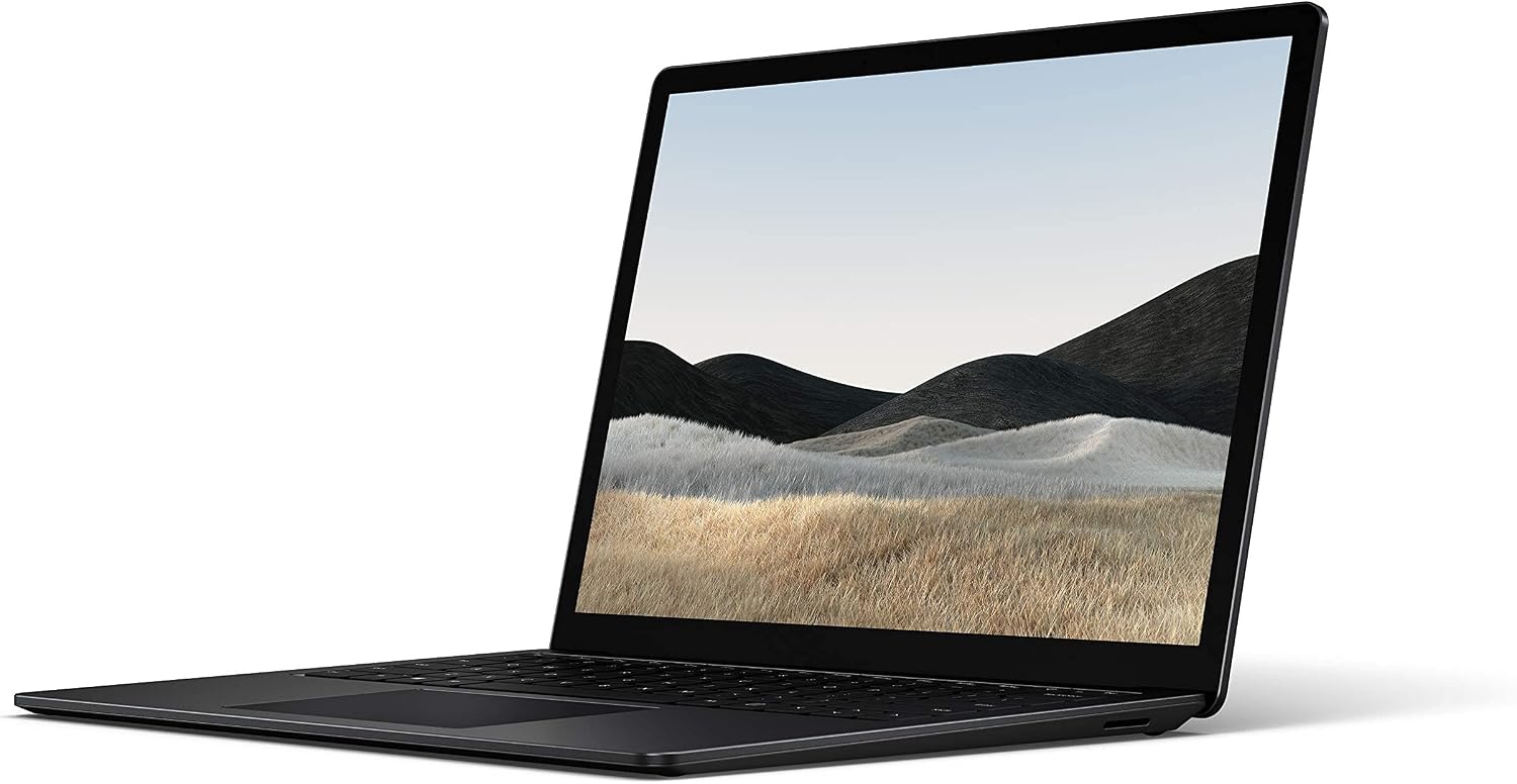 Microsoft Surface Laptop 4 13.5-inch, Touch-Screen – Intel Core i7 - 16GB - 512GB Solid State Drive - Matte Black (Renewed)