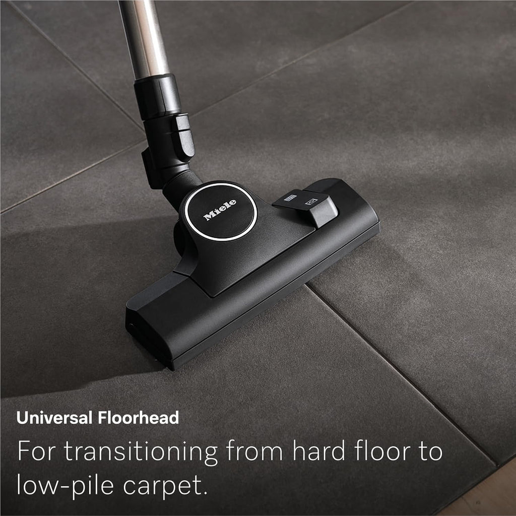 NEW Miele Guard L1 Bagged Canister Vacuum Cleaner with AirClean Filter, Electro Plus Floorhead, AllTeQ Universal Floorhead, LED Display Panel, in Nordic Blue/Space Grey