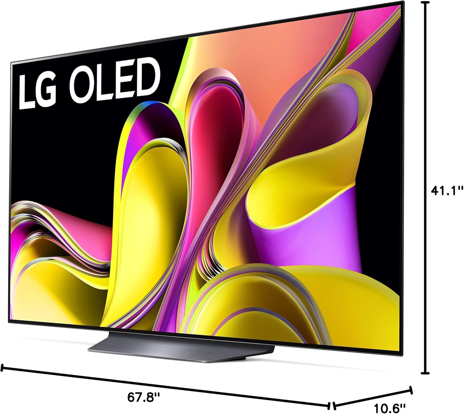 LG B3 Series 77-Inch Class OLED Smart TV OLED77B3PUA 2023 AI-Powered 4K TV Alexa Built-in (Renewed)
