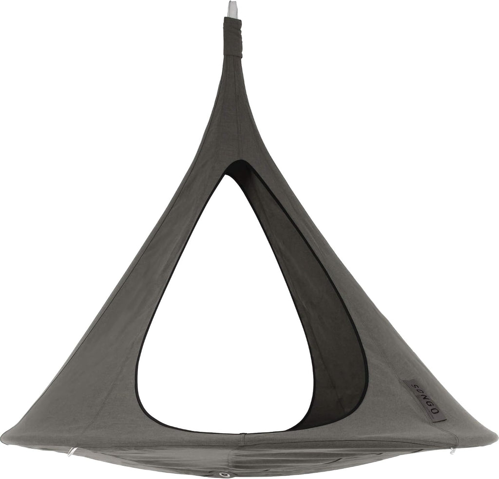 Vivere Cacoon Hanging Songo Chair- Indoor/Outdoor Olefin Canvas- 440 lb Capacity