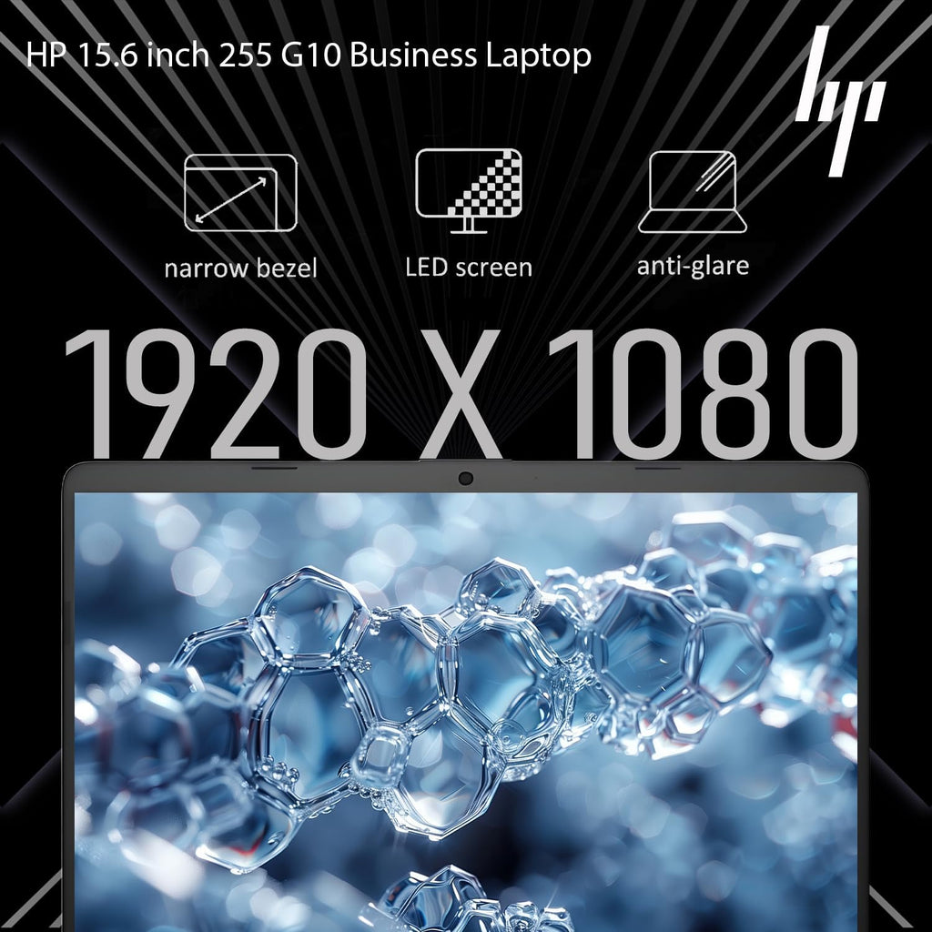 HP 2025 Latest 15.6' Business and Student Laptop, AMD Ryzen 5 7530U (Outperforms i7-1165G7), 64GB RAM, 2TB SSD, Ultra Quiet Design, Long Battery Life, Windows 11 Pro with Microsoft Office, WOWPC USB