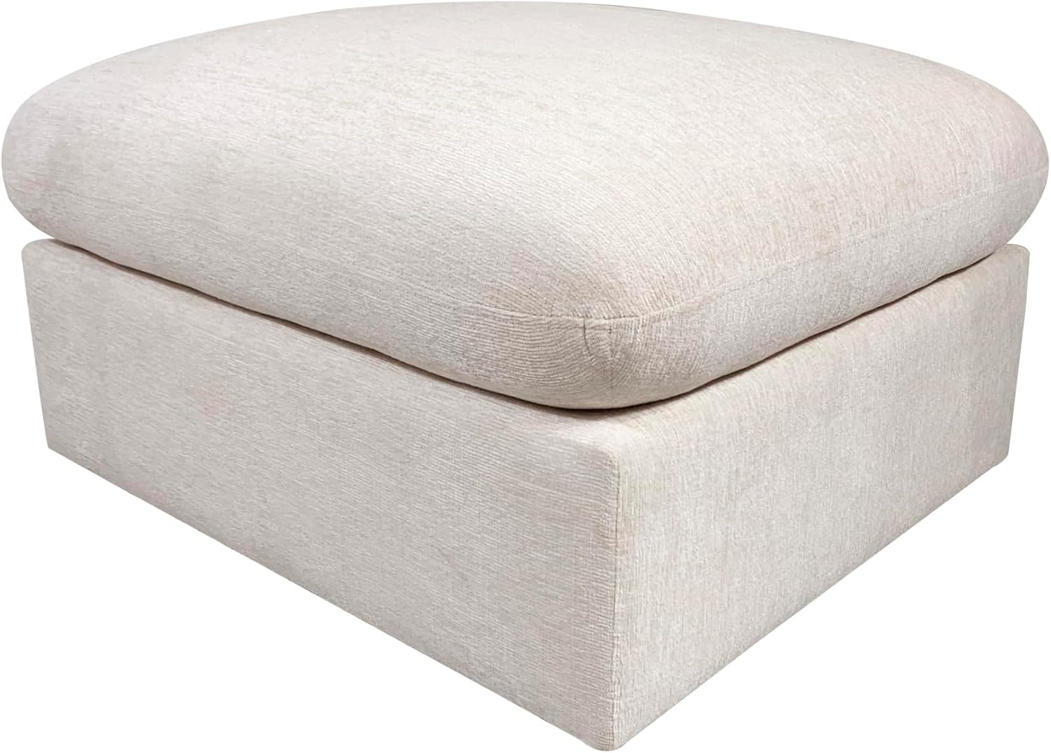Ball & Cast 157' Oversized Modular Sectional Sofa L-Shaped,Large Chenille Upholstered Couch 8 Seat with Ottoman,Cup Holders & USB Ports,Comfty Sectionals W/Pillows & Storage Box,for Living Room,Beige