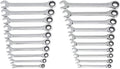 GEARWRENCH 20 Piece Ratcheting Combination Wrench | SAE & Metric | 35720A-02