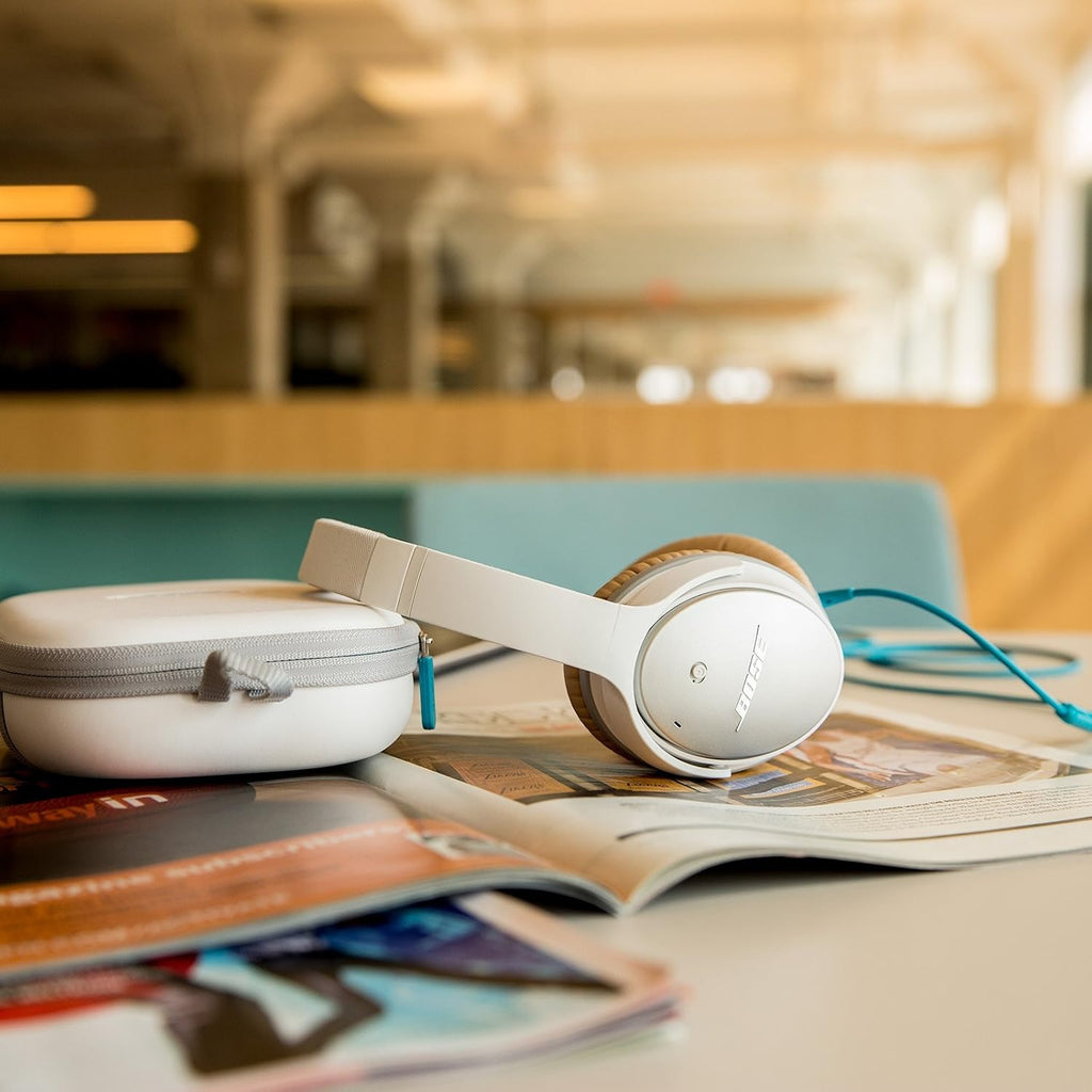 Bose QuietComfort 25 Acoustic Noise Cancelling Headphones (Apple Devices, White)