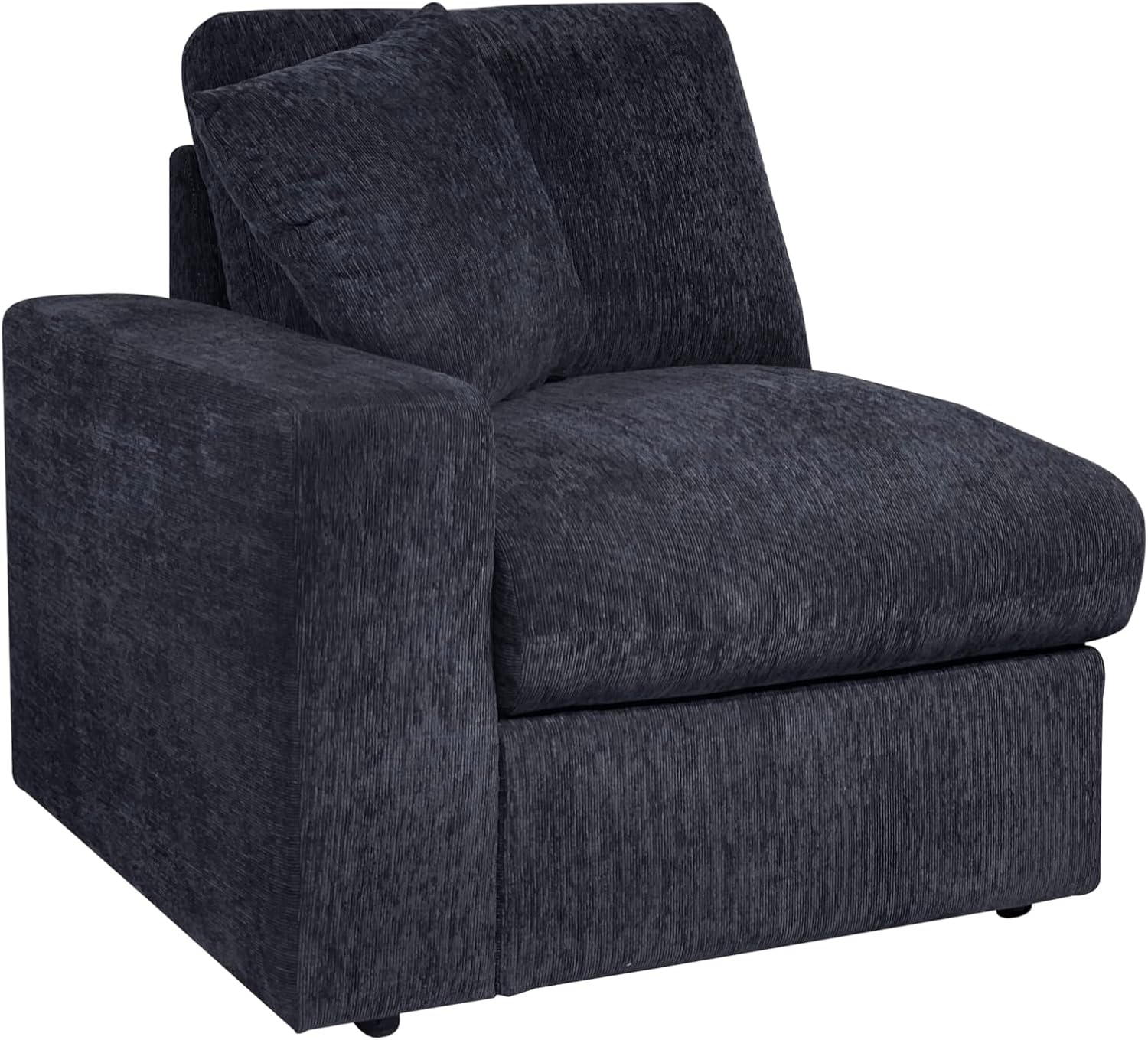 Ball & Cast 146' Oversized Modular L-Shaped Sectional Sofa,Large Chenille Upholstered Couch 8 Seat with Movable Ottoman&2 Pillows,Comfty Sectionals W/Wide Armrest&Deep Seat,for Living Room,Dark Gray
