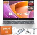 HP 2025 Touchscreen Laptop, AMD Ryzen 7 7730U (Beat i7-1355U), 15.6' FHD IPS Display, 32 GB RAM, 1 TB SSD, AMD Radeon Graphics, Long Battery Life, WiFi 6, Copilot-Ai, Windows 11 Pro,w/Accessories