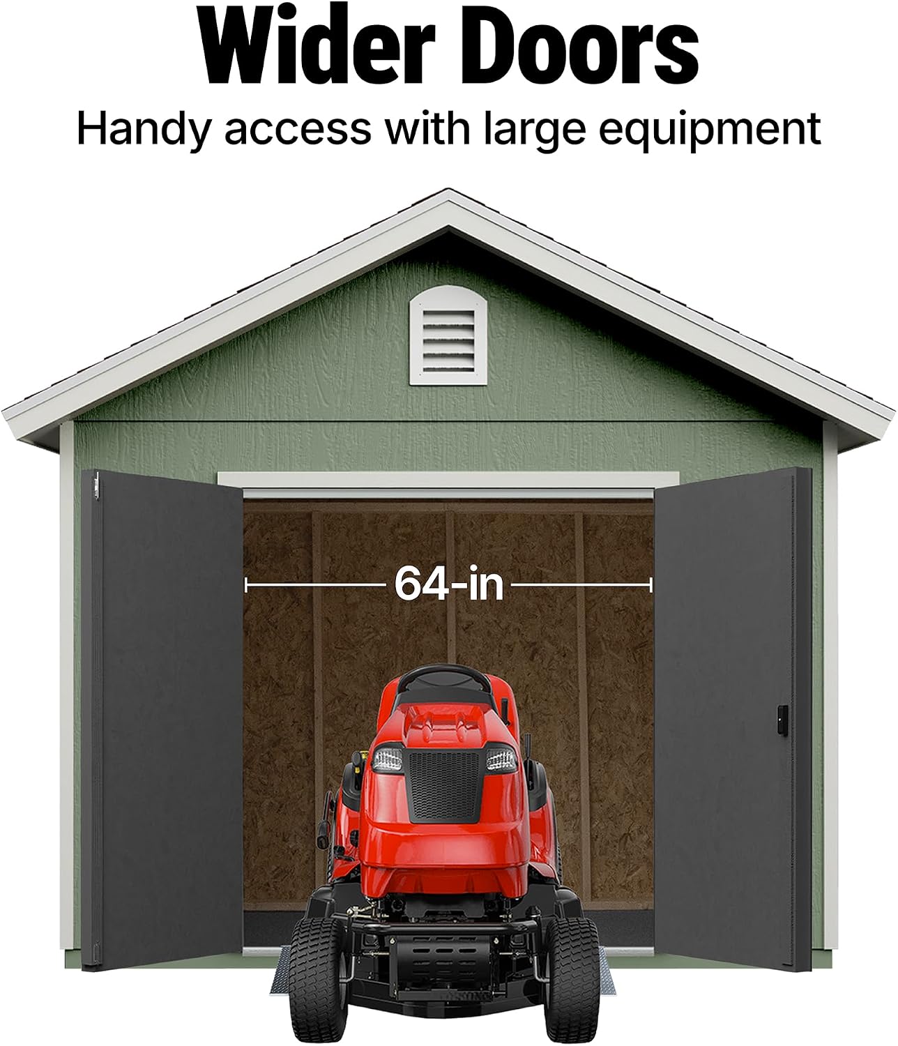 Handy Home Products Fairfax 10x12 DIY Wooden Storage Shed