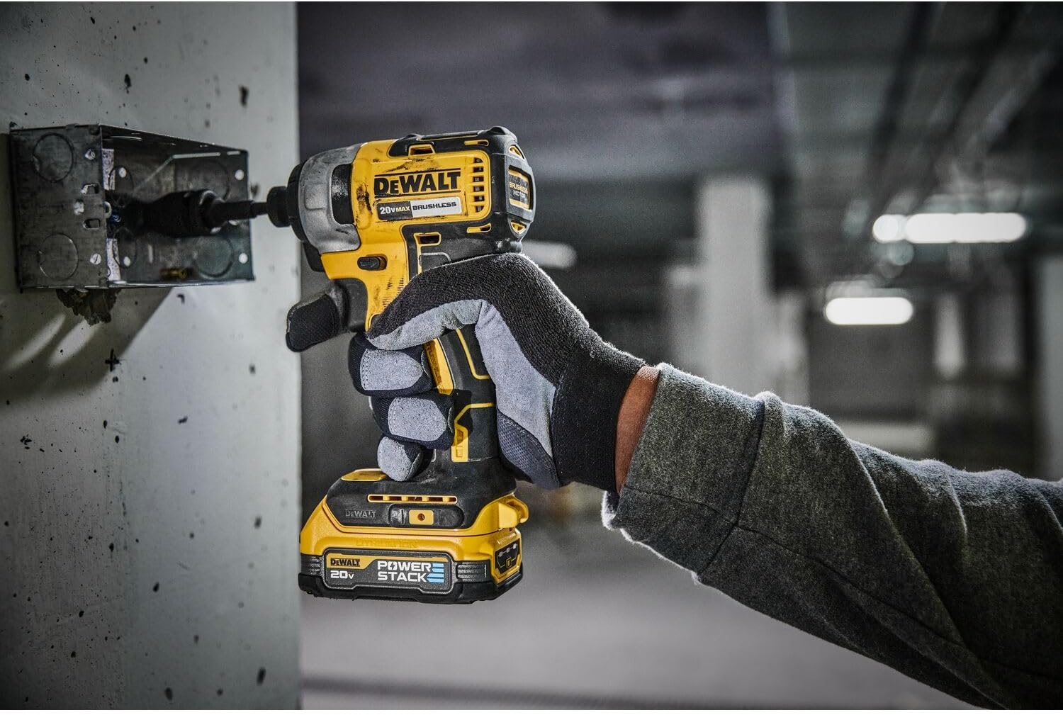 DEWALT 20V MAX Impact Driver, 1/4 in., Cordless, Battery & Charger Included (DCF787E1)