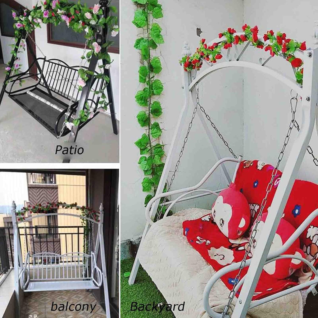 2 Seater Swing Chair,Rocking Chair Swing Hanging Chair,Sun Lounger,for Adults Patio, Garden, Backyard and Poolside