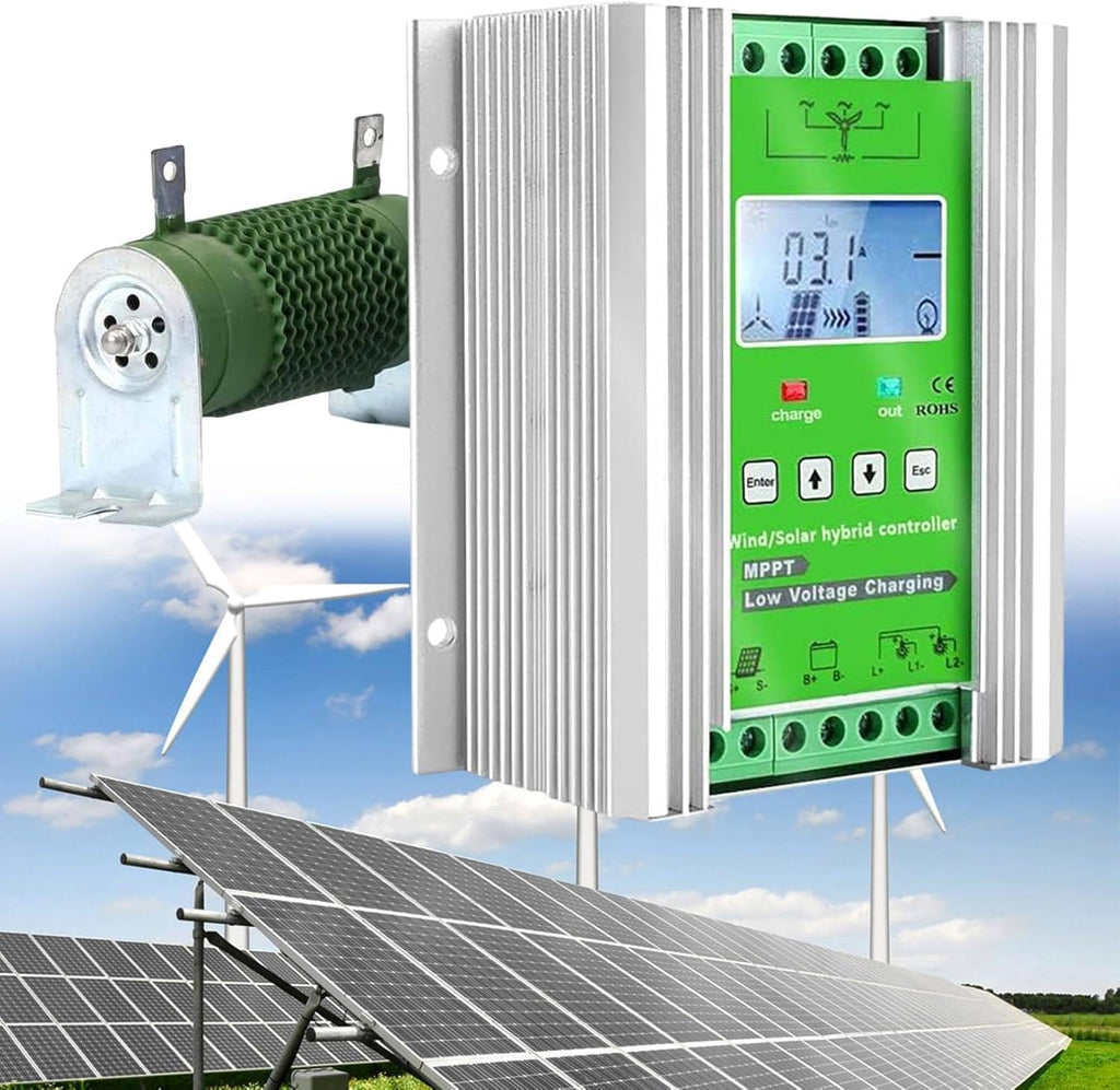 Wind Turbine Solar Hybrid Mppt Charge Controller,Battery off Grid Controller,Solar Charge Controller,Wind Turbine Generator,Solar Panel Auto Regulator,48V-5000W