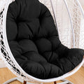 HUHJYUGE Hanging Basket Seat Cushion, Hanging Egg Chair Cushions, Hammock Chair Cushions, Thick Nest Back Pillow, Not-Slip, Washable, for Outdoor Patio Garden Swing Chair Cushion Seat Pads