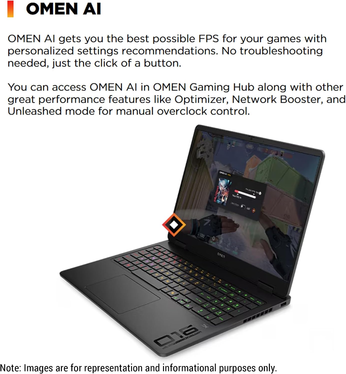 HP OMEN 16 Gaming Laptop, Intel Ultra 9-285H, 64 GB DDR5 RAM, 4 TB PCIe SSD, 16' WQXGA (2560x1600) 240Hz Display, Nvidia G-Force RTX 5070, RGB Backlit Keyboard, W11 Pro, Shadow Black