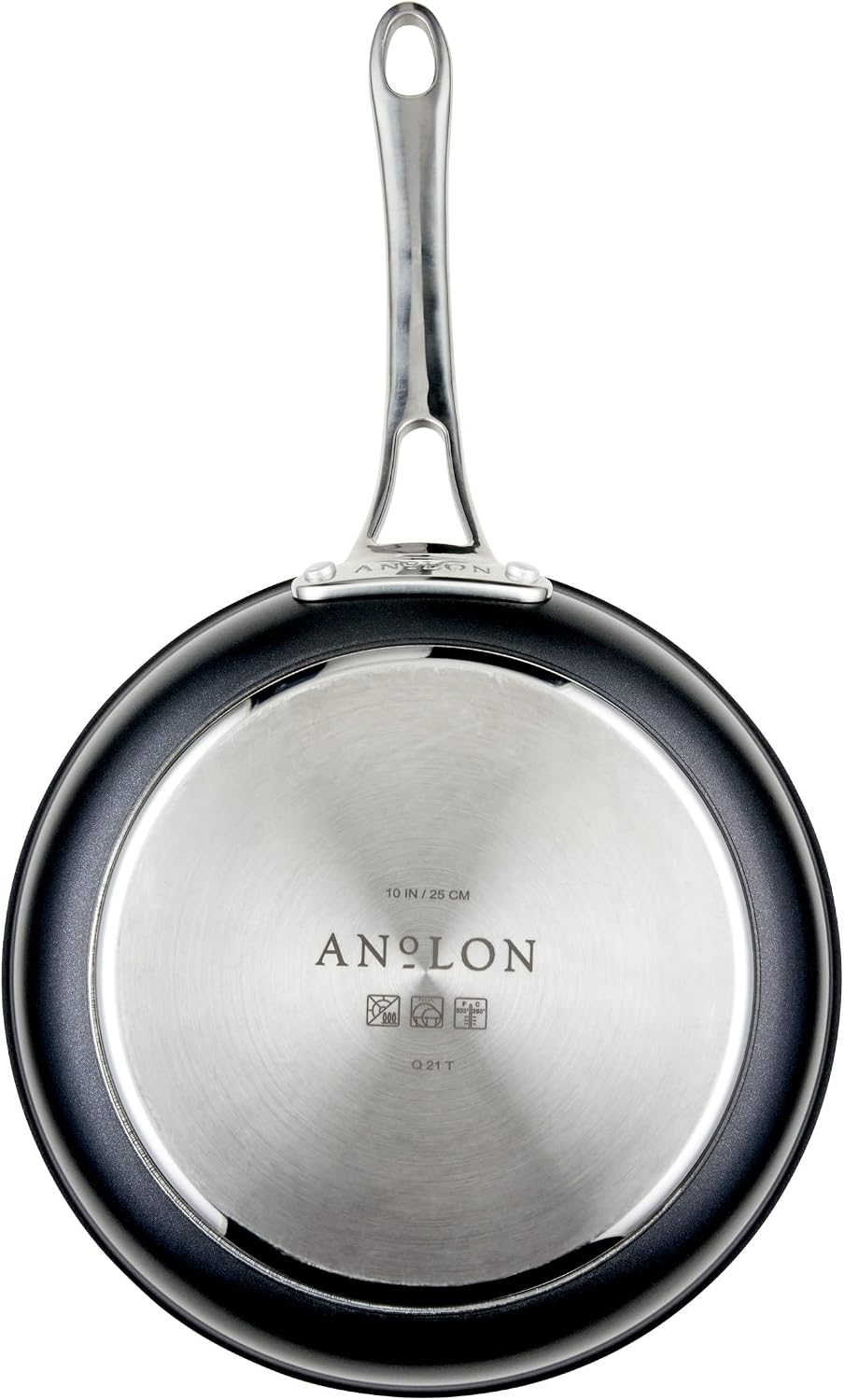 Anolon X Cookware/Pots and Pans Set, 8 Piece, Dark Gray