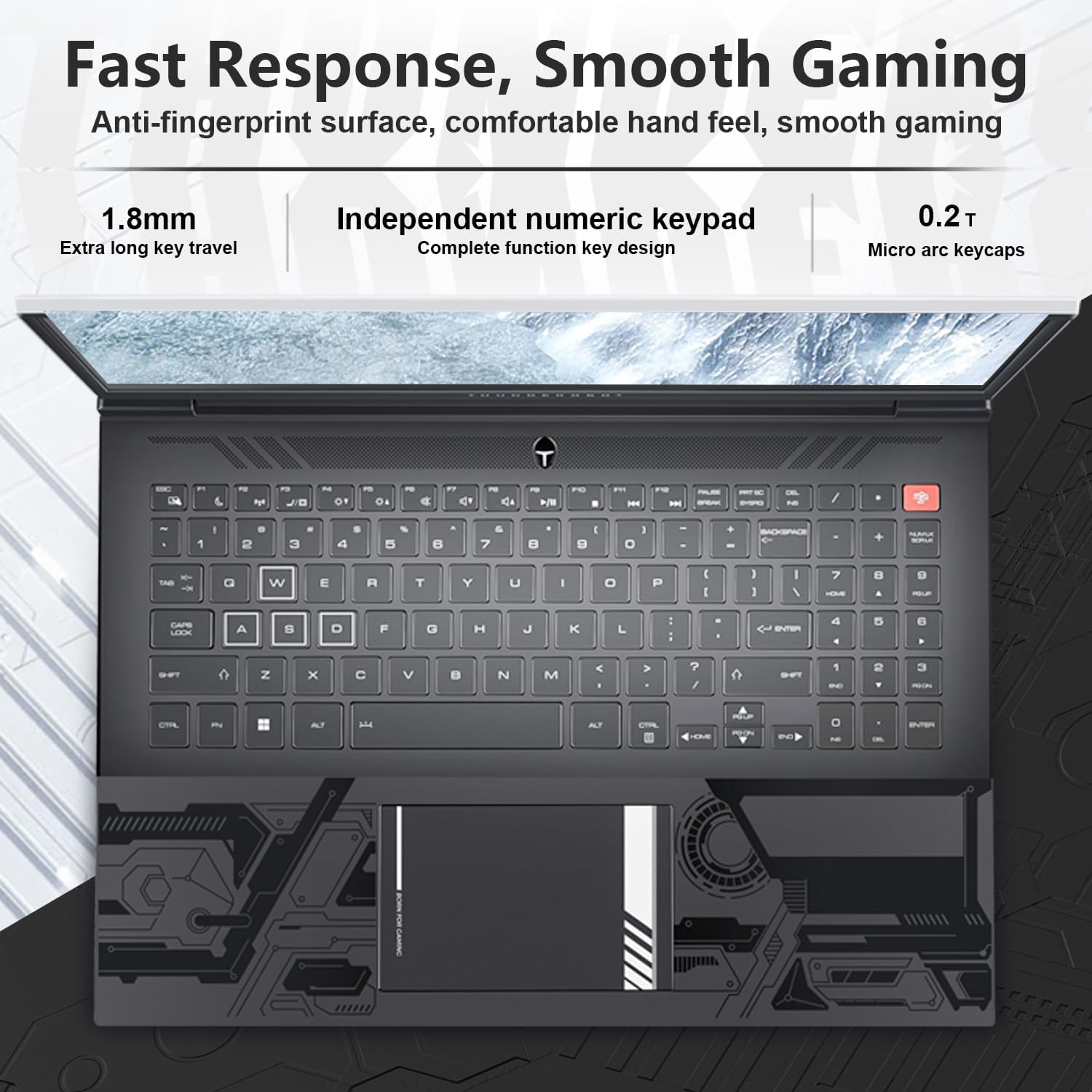 Thunderobot Zero 16 i9 RTX 4070 Gaming Laptop, 16' WQXGA 360Hz 2.5K Display, 14th Gen Intel Core i9-14900HX, GeForce RTX 4070, 32GB DDR5 RAM, 2TB SSD, RGB Backlit KB, Wi-Fi 6, Win 11 Home, White