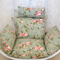Egg Chair Cushion, Soft and Comfortable Hanging Basket Chair Cushion, Outdoor Recreation Egg Swing Chair Cushion(Azalea Green)