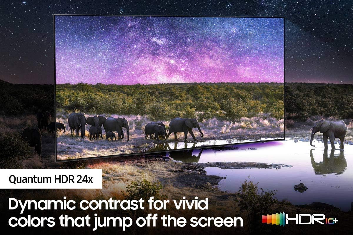 SAMSUNG 65-Inch Class Neo QLED 4K QN85B Series Mini LED Quantum HDR 24x Smart TV with Alexa Built-in (QN65QN85BAFXZA, 2022 Model) (Renewed)